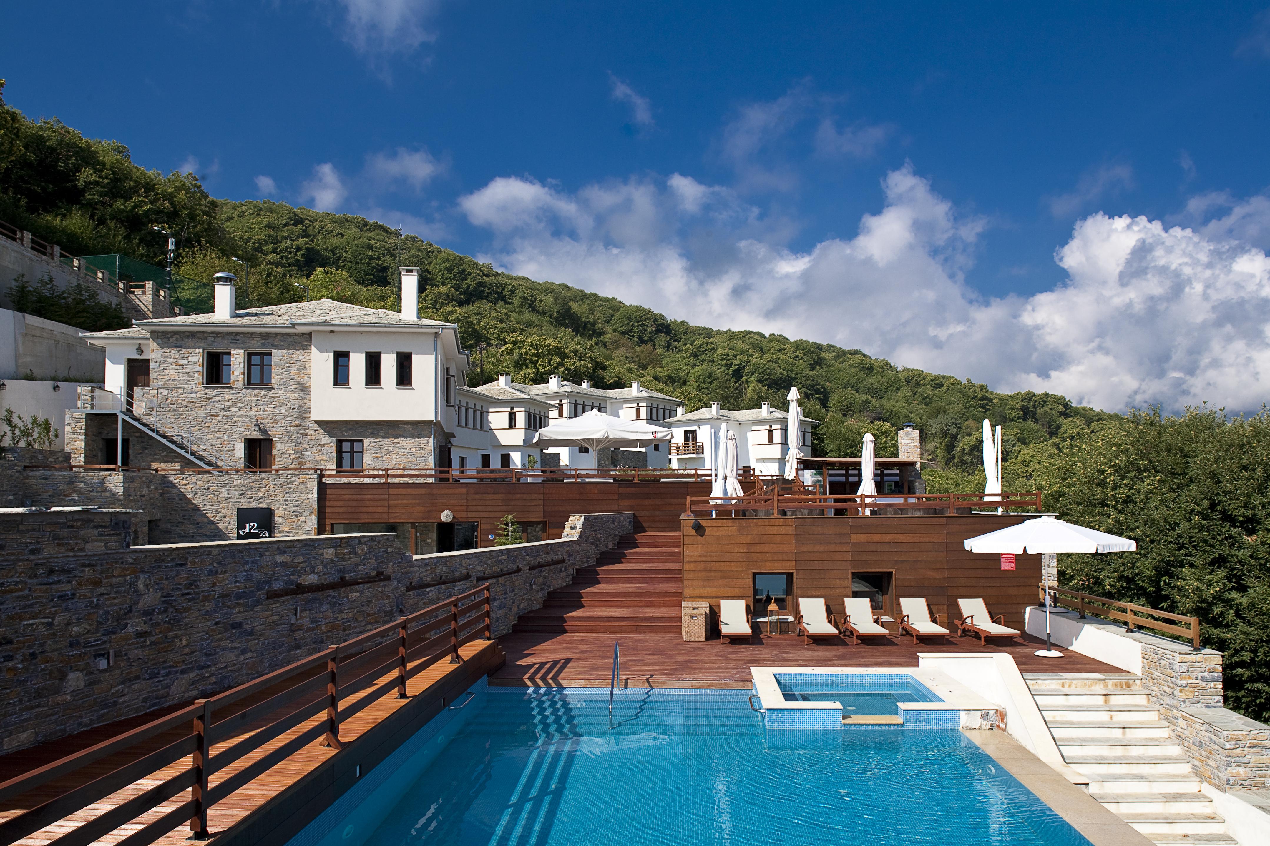 12 Months Resort & Spa Tsagarada Exterior foto